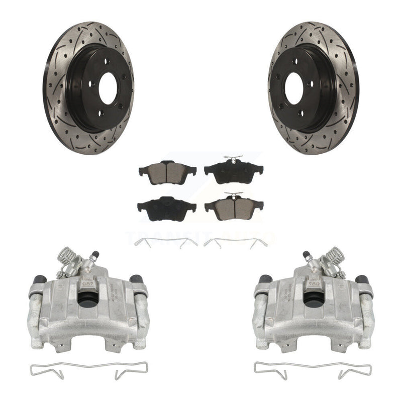 Transit Auto KCD-100473C Disc Brake Kit for 2012-2018 Ford Focus - Rear product image