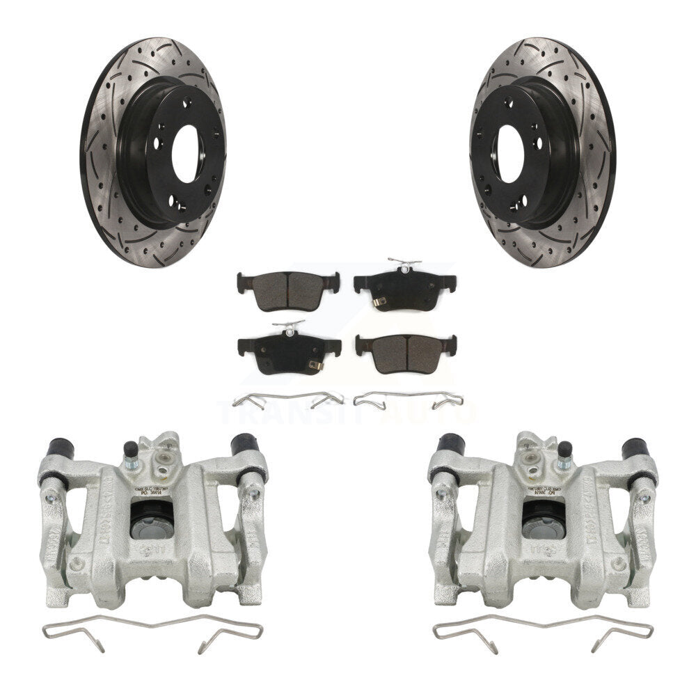 Transit Auto KCD-100473P Disc Brake Kit for 2016-2021 Honda Civic - Rear product image