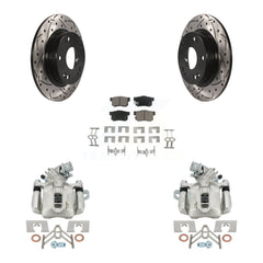 Transit Auto KCD-100474C Disc Brake Kit for 2006-2015 Honda Civic, Acura ILX, Acura CSX - Rear product image