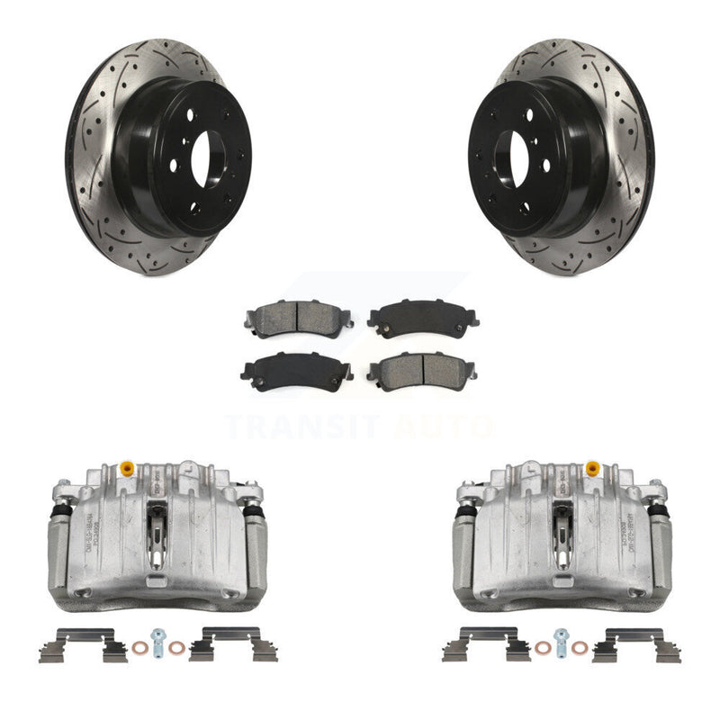 Transit Auto KCD-100474S Disc Brake Kit for 2007 GMC Sierra 1500 Classic - Rear product image