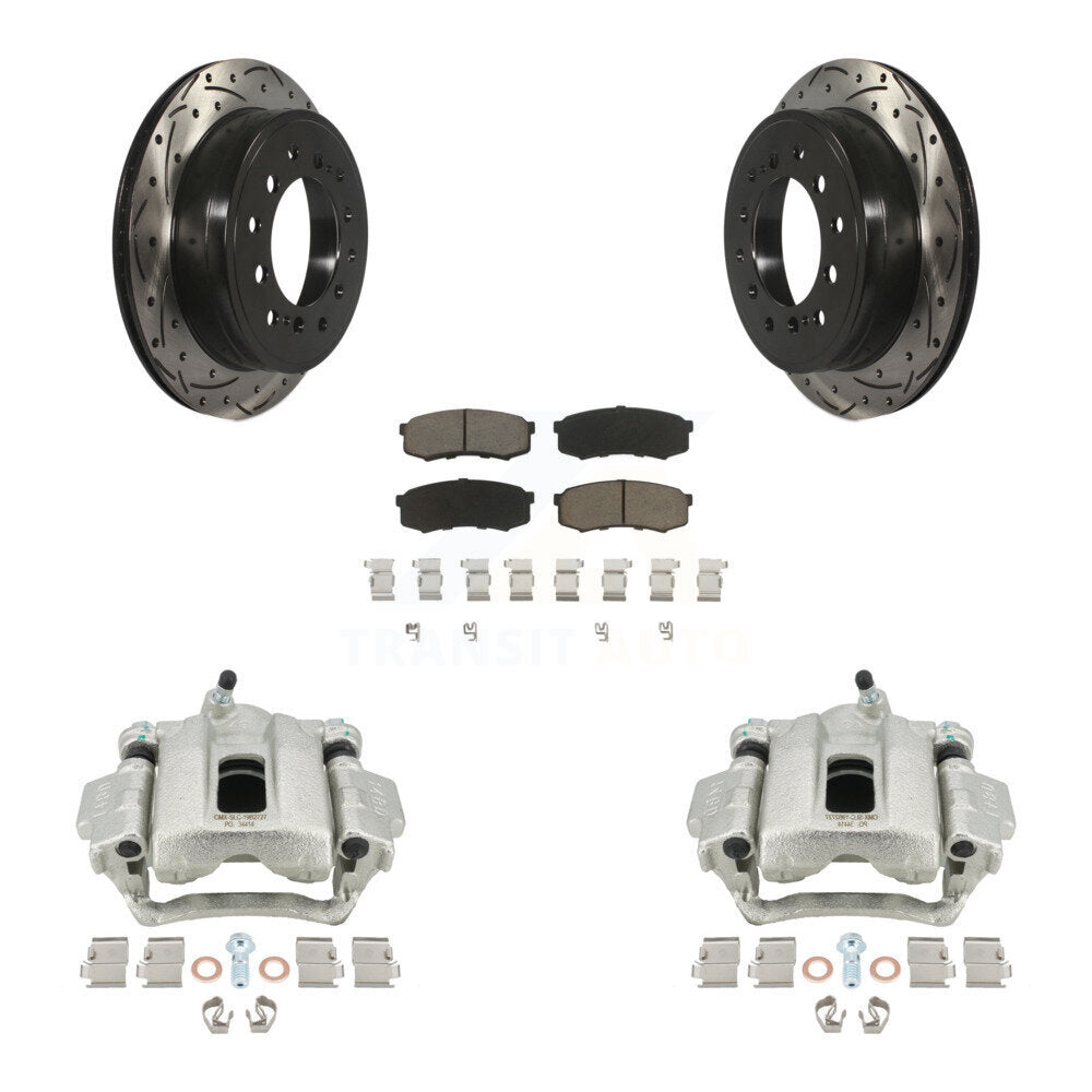 Transit Auto KCD-100476C Disc Brake Kit for 2010-2014 Toyota FJ Cruiser - Rear product image