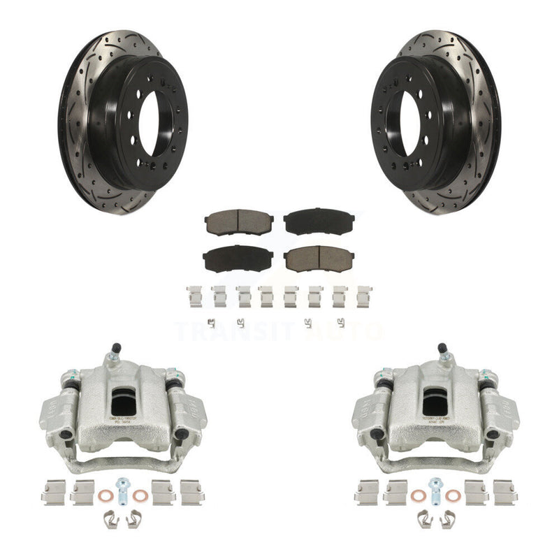 Transit Auto KCD-100476C Disc Brake Kit for 2010-2014 Toyota FJ Cruiser - Rear product image