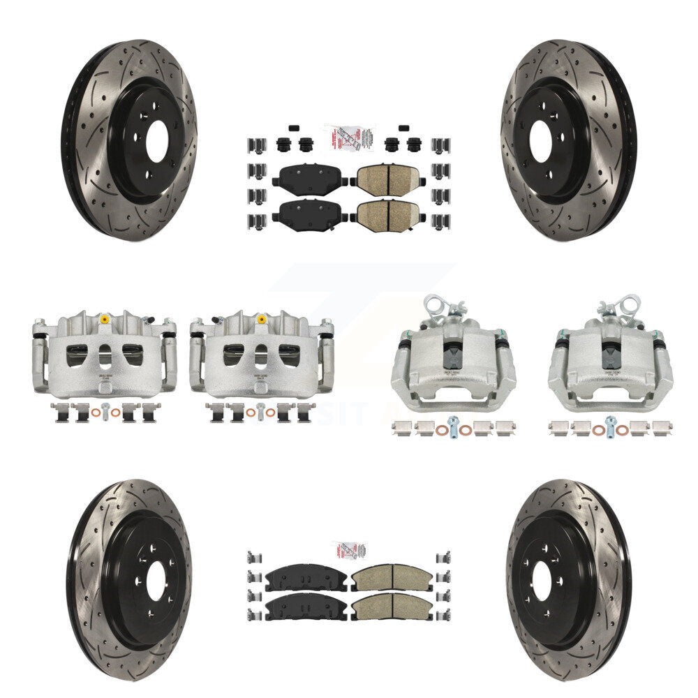 Transit Auto KCD-100476N Disc Brake Kit for 2013 Ford Explorer - Front and Rear product image