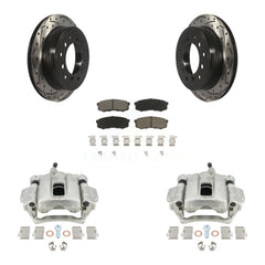 Transit Auto KCD-100477C Disc Brake Kit for 2010-2022 Lexus GX460, Toyota 4Runner - Rear product image