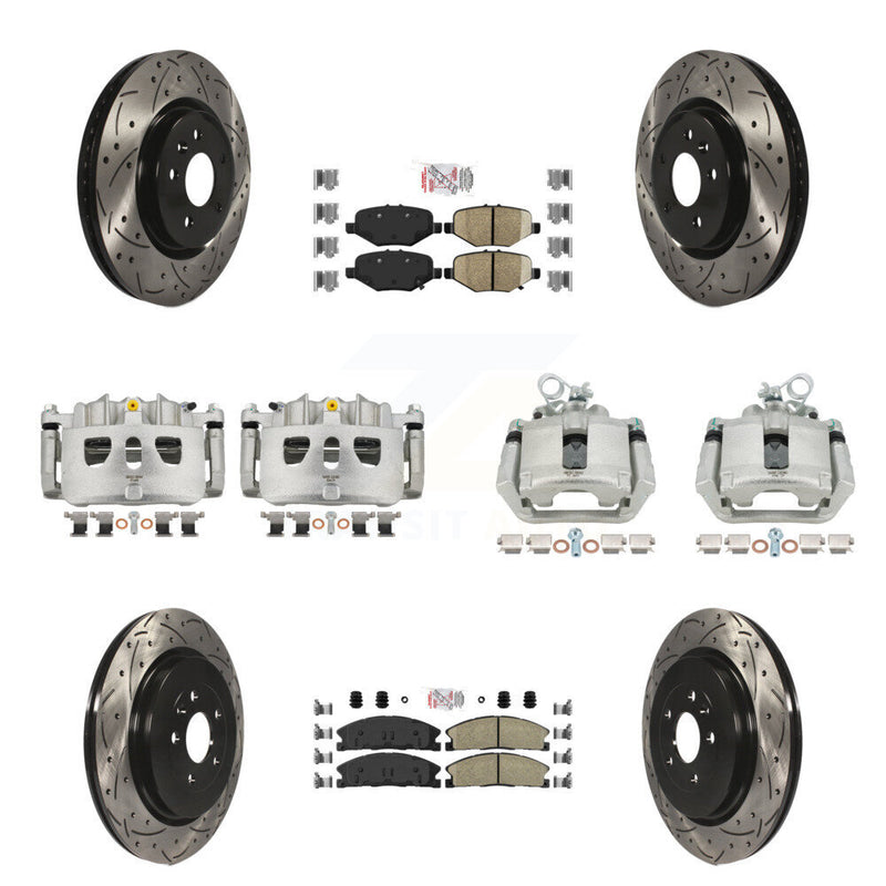 Transit Auto KCD-100477N Disc Brake Kit for 2013 Ford Explorer - Front and Rear product image