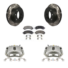 Transit Auto KCD-100477P Disc Brake Kit for 2007-2014 Chevrolet Express 3500, GMC Savana 3500, Chevrolet Express 2500 & more - Rear product image