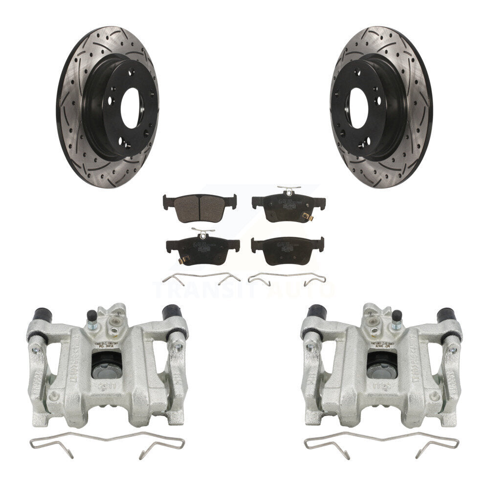 Transit Auto KCD-100477T Disc Brake Kit for 2016-2021 Honda Civic - Rear product image