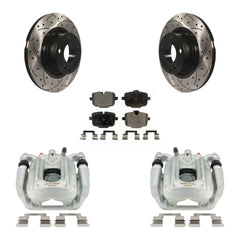 Transit Auto KCD-100478P Disc Brake Kit for 2012 BMW X3 - Rear product image