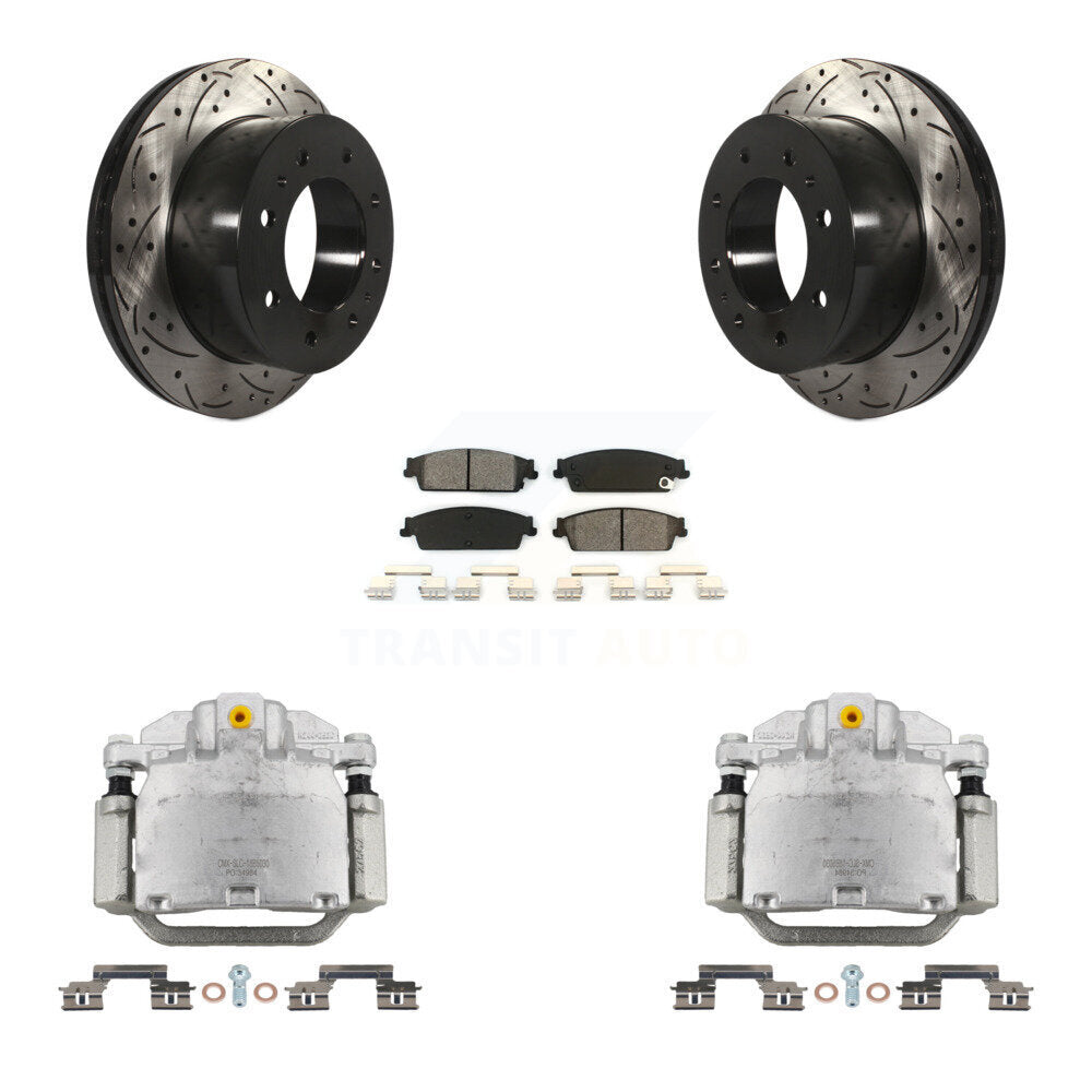 Transit Auto KCD-100478S Disc Brake Kit for 2011 Chevrolet Silverado 1500 - Rear product image