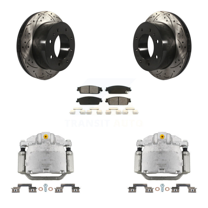 Transit Auto KCD-100478S Disc Brake Kit for 2011 Chevrolet Silverado 1500 - Rear product image