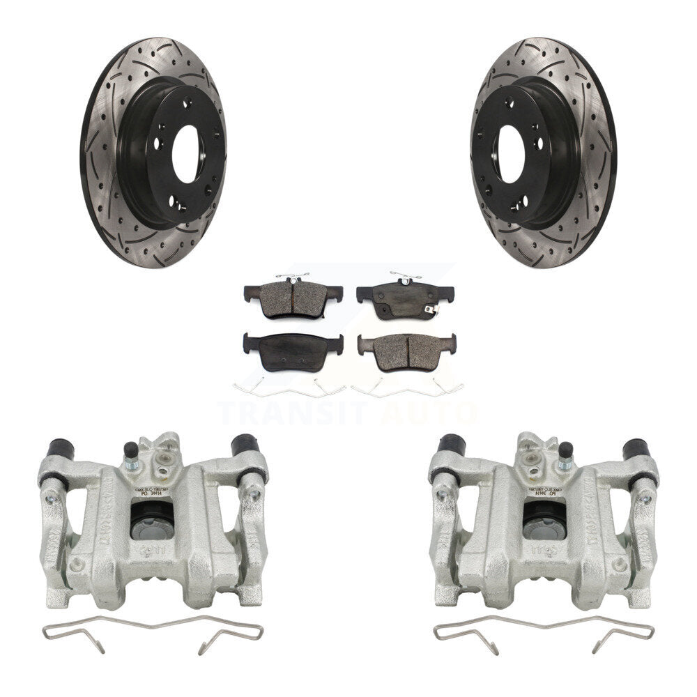 Transit Auto KCD-100478T Disc Brake Kit for 2019-2022 Honda Civic, Honda Insight - Rear product image