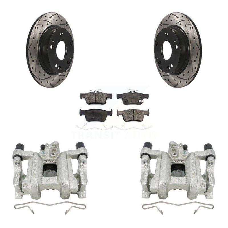 Transit Auto KCD-100478T Disc Brake Kit for 2019-2022 Honda Civic, Honda Insight - Rear product image