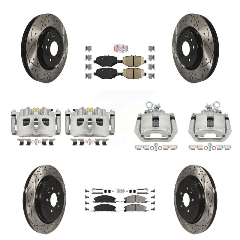 Transit Auto KCD-100479N Disc Brake Kit for 2013 Ford Explorer - Front and Rear product image