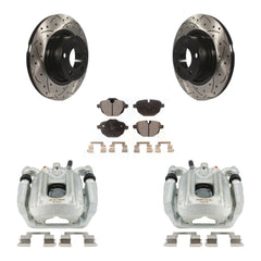 Transit Auto KCD-100479P Disc Brake Kit for 2011-2018 BMW X4, BMW X3 - Rear product image