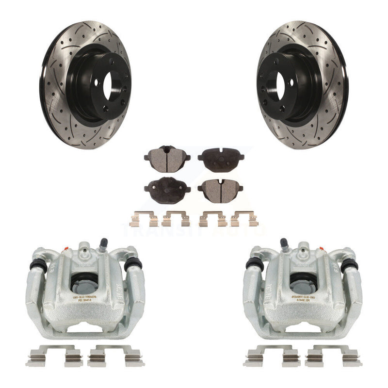 Transit Auto KCD-100479P Disc Brake Kit for 2011-2018 BMW X4, BMW X3 - Rear product image