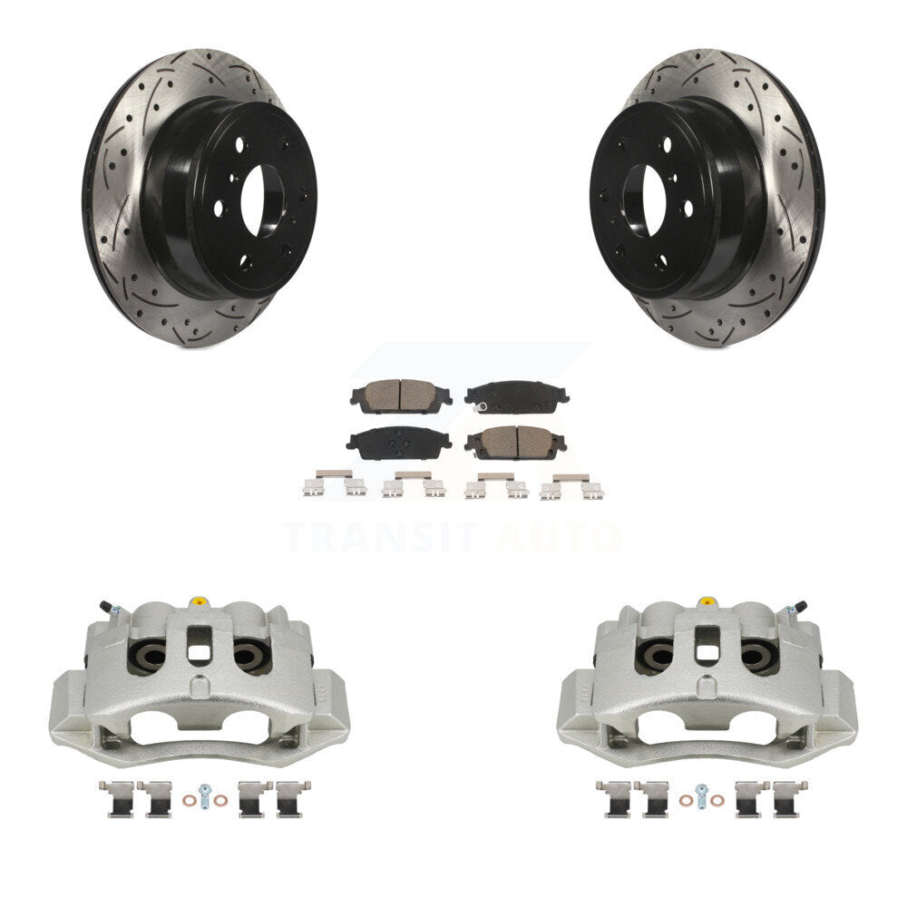 Transit Auto KCD-100480C Disc Brake Kit for 2016-2019 Chevrolet Suburban - Rear product image