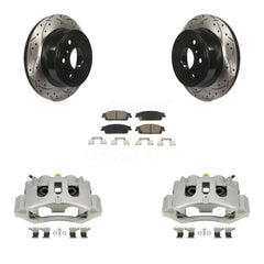 Transit Auto KCD-100480C Disc Brake Kit for 2016-2019 Chevrolet Suburban - Rear product image