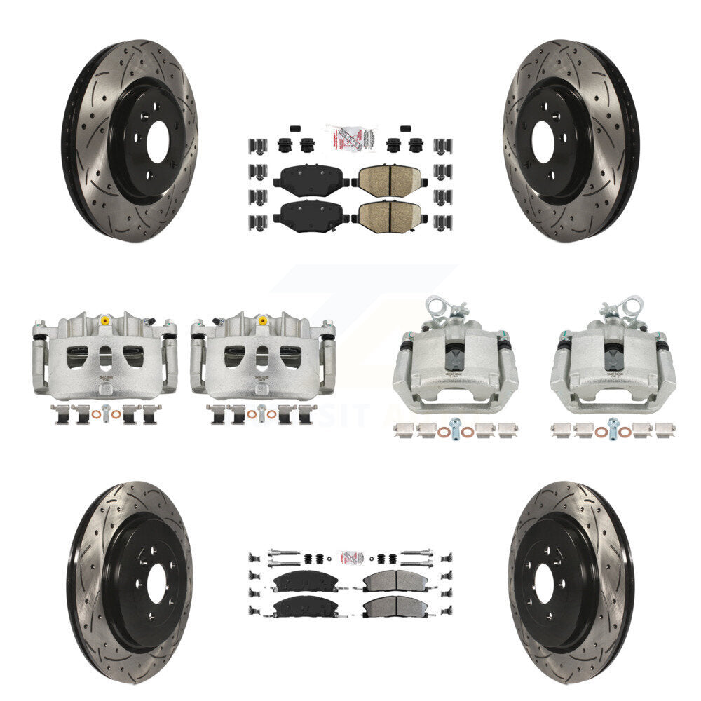 Transit Auto KCD-100480N Disc Brake Kit for 2013 Ford Explorer - Front and Rear product image