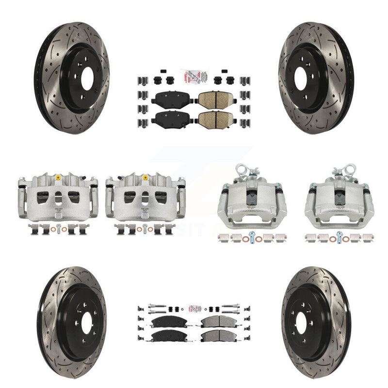 Transit Auto KCD-100480N Disc Brake Kit for 2013 Ford Explorer - Front and Rear product image