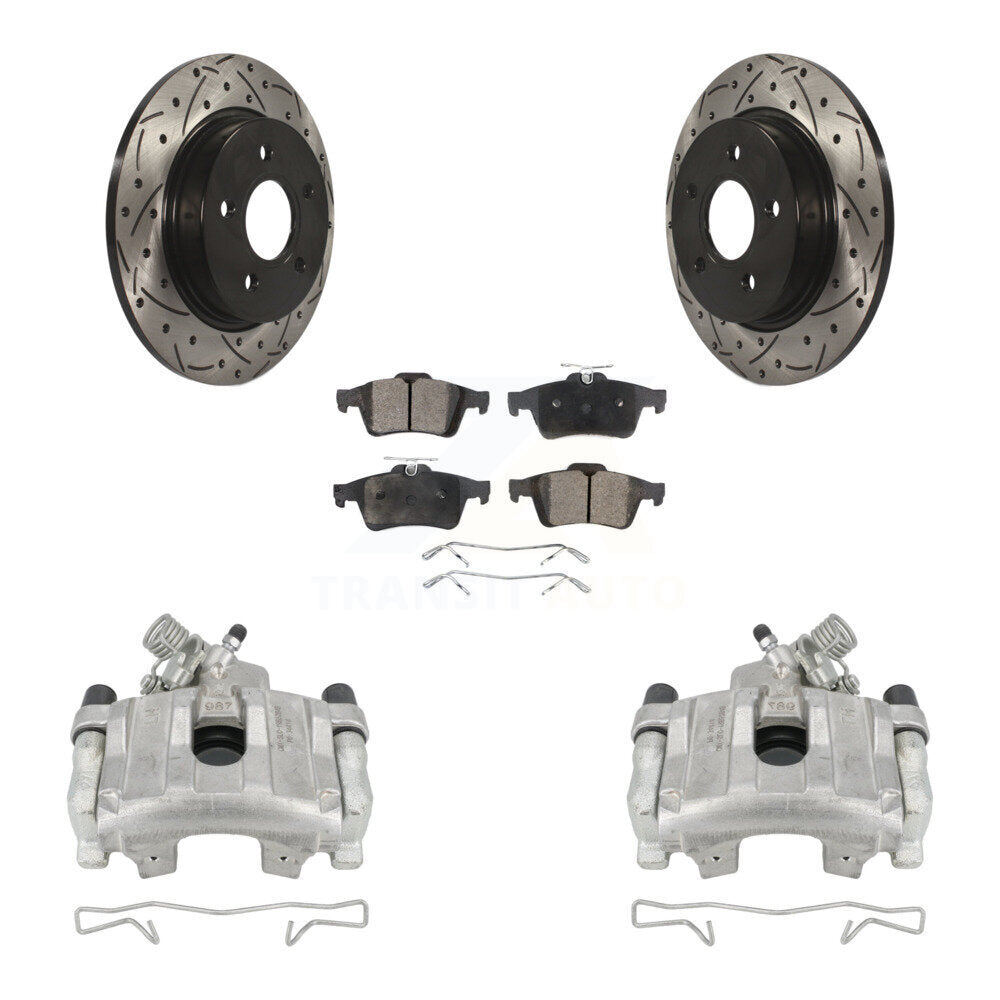 Transit Auto KCD-100480P Disc Brake Kit for 2012-2018 Ford Focus - Rear product image