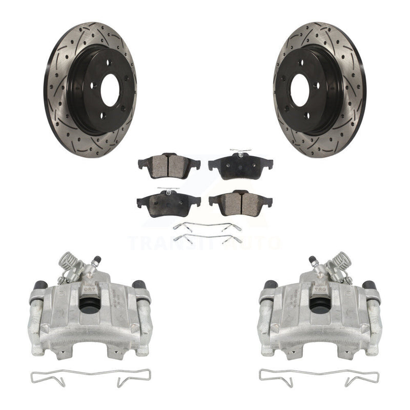 Transit Auto KCD-100480P Disc Brake Kit for 2012-2018 Ford Focus - Rear product image