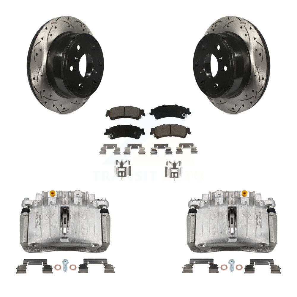 Transit Auto KCD-100481C Disc Brake Kit for 2007 GMC Sierra 1500 Classic - Rear product image