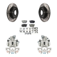 Transit Auto KCD-100481P Disc Brake Kit for 2006-2015 Honda Civic, Acura ILX, Acura CSX - Rear product image