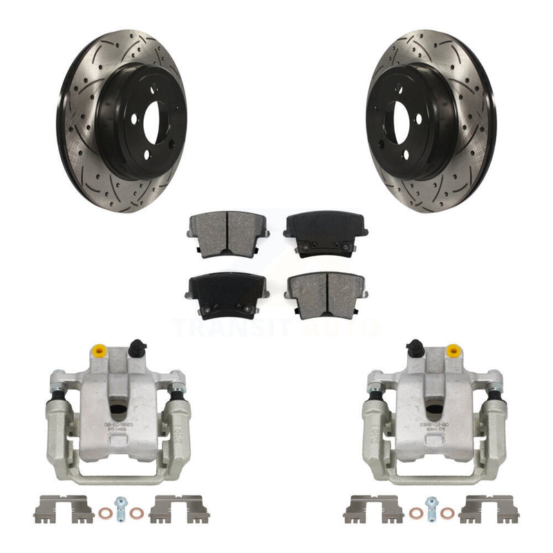 Transit Auto KCD-100481S Disc Brake Kit for 2006-2021 Chrysler 300, Dodge Challenger, Dodge Magnum - Rear product image