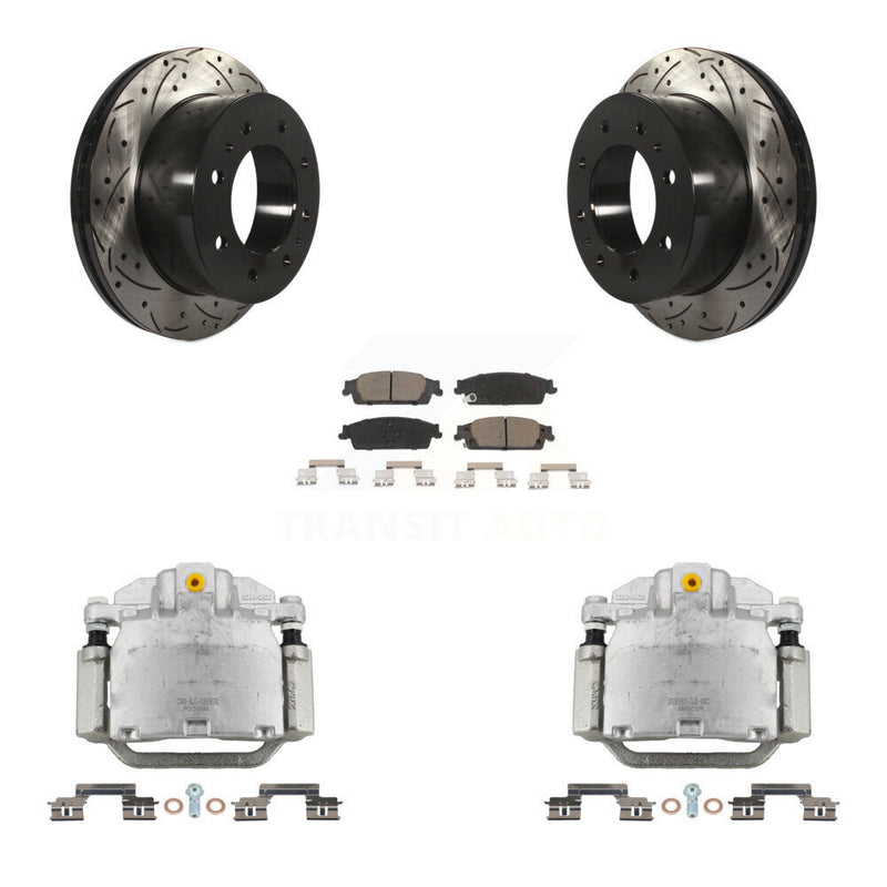 Transit Auto KCD-100482C Disc Brake Kit for 2017-2019 Chevrolet Suburban - Rear product image