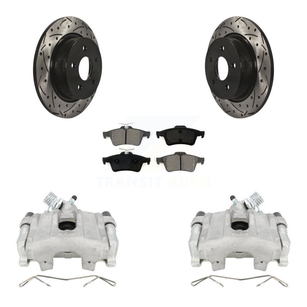 Transit Auto KCD-100482S Disc Brake Kit for 2013-2018 Ford C-Max, Ford Escape - Rear product image