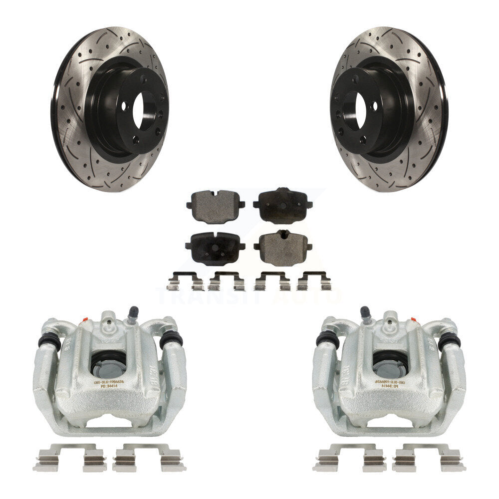 Transit Auto KCD-100482T Disc Brake Kit for 2012 BMW X3 - Rear product image
