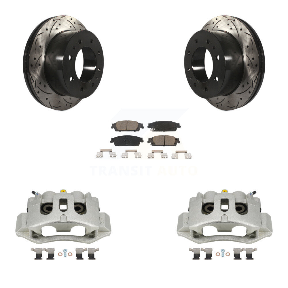 Transit Auto KCD-100483C Disc Brake Kit for 2017-2019 Chevrolet Suburban - Rear product image
