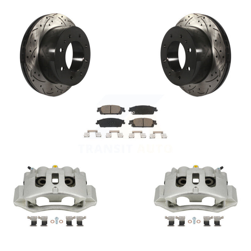 Transit Auto KCD-100483C Disc Brake Kit for 2017-2019 Chevrolet Suburban - Rear product image
