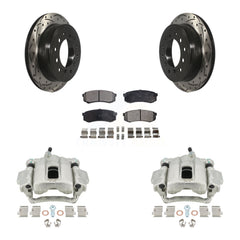 Transit Auto KCD-100483P Disc Brake Kit for 2010-2014 Toyota FJ Cruiser - Rear product image