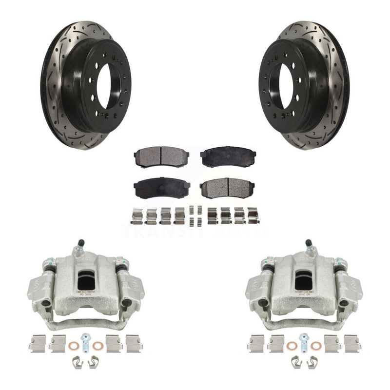 Transit Auto KCD-100483P Disc Brake Kit for 2010-2014 Toyota FJ Cruiser - Rear product image