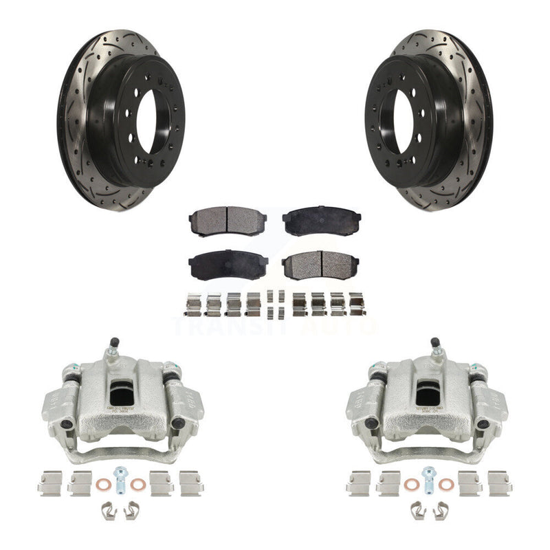 Transit Auto KCD-100484P Disc Brake Kit for 2010-2022 Lexus GX460, Toyota 4Runner - Rear product image