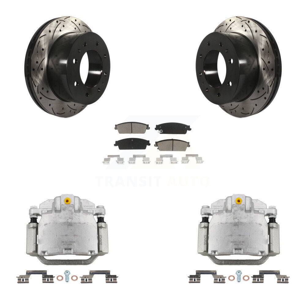 Transit Auto KCD-100485C Disc Brake Kit for 2011 Chevrolet Silverado 1500 - Rear product image