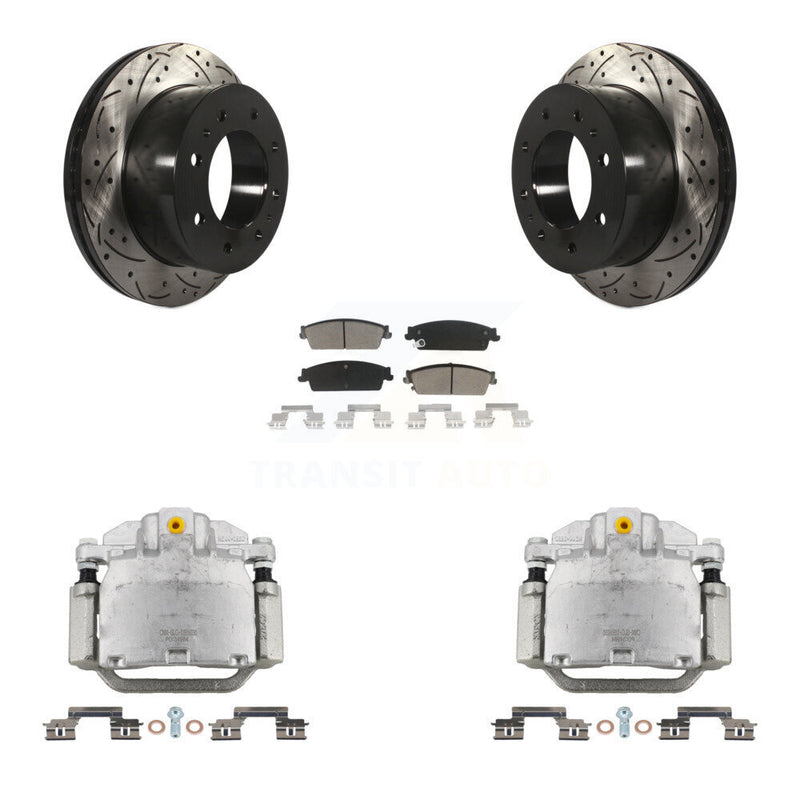 Transit Auto KCD-100485C Disc Brake Kit for 2011 Chevrolet Silverado 1500 - Rear product image