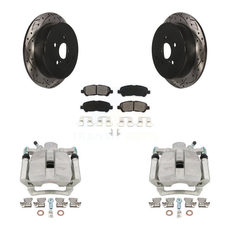 Transit Auto KCD-100485S Disc Brake Kit for 2014 Toyota Highlander - Rear product image