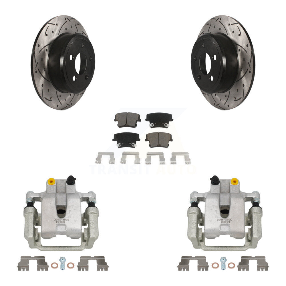 Transit Auto KCD-100486C Disc Brake Kit for 2005-2020 Dodge Charger, Chrysler 300, Dodge Challenger & more - Rear product image