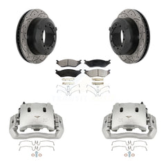 Transit Auto KCD-100486T Disc Brake Kit for 2005-2016 Ford F-450 Super Duty, International TerraStar, Ford LCF & more - Rear product image