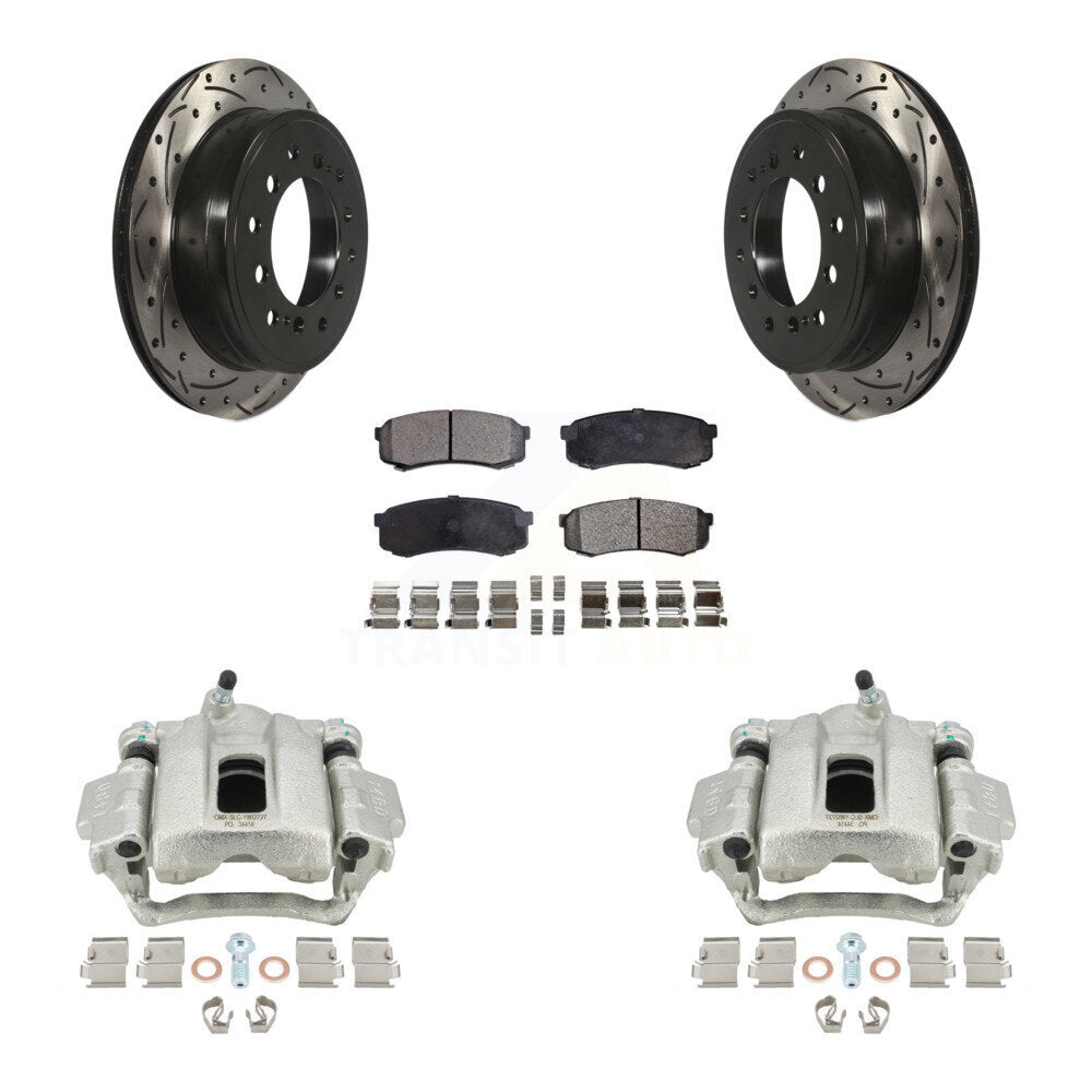 Transit Auto KCD-100487T Disc Brake Kit for 2010-2014 Toyota FJ Cruiser - Rear product image