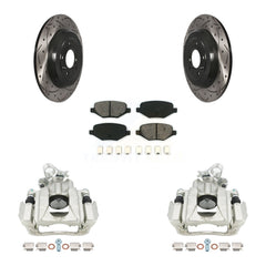 Transit Auto KCD-100488S Disc Brake Kit for 2010-2019 Ford Explorer, Ford Taurus, Ford Flex & more - Rear product image