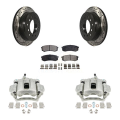 Transit Auto KCD-100488T Disc Brake Kit for 2010-2022 Lexus GX460, Toyota 4Runner - Rear product image