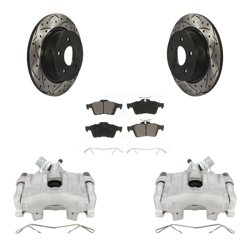 Transit Auto KCD-100489C Disc Brake Kit for 2013-2018 Ford C-Max, Ford Escape - Rear product image