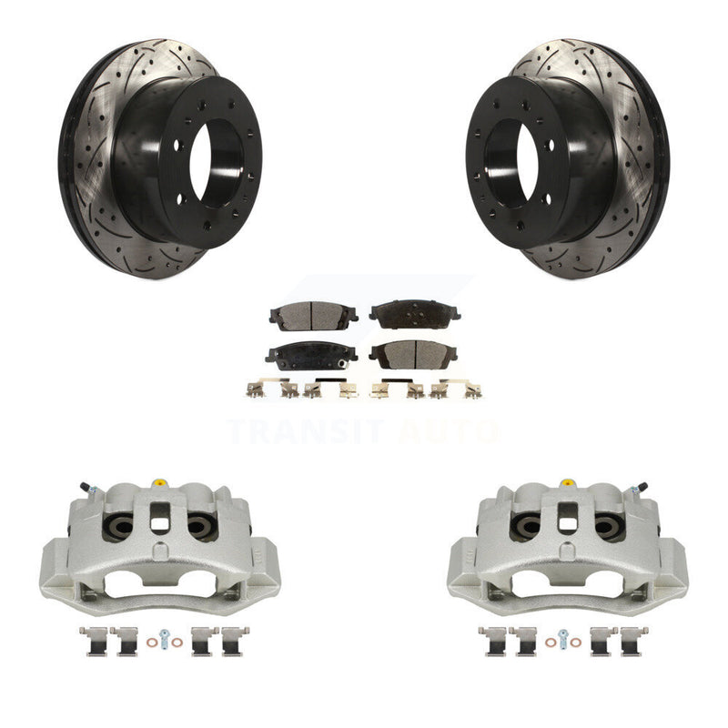 Transit Auto KCD-100490P Disc Brake Kit for 2017-2019 Chevrolet Suburban - Rear product image