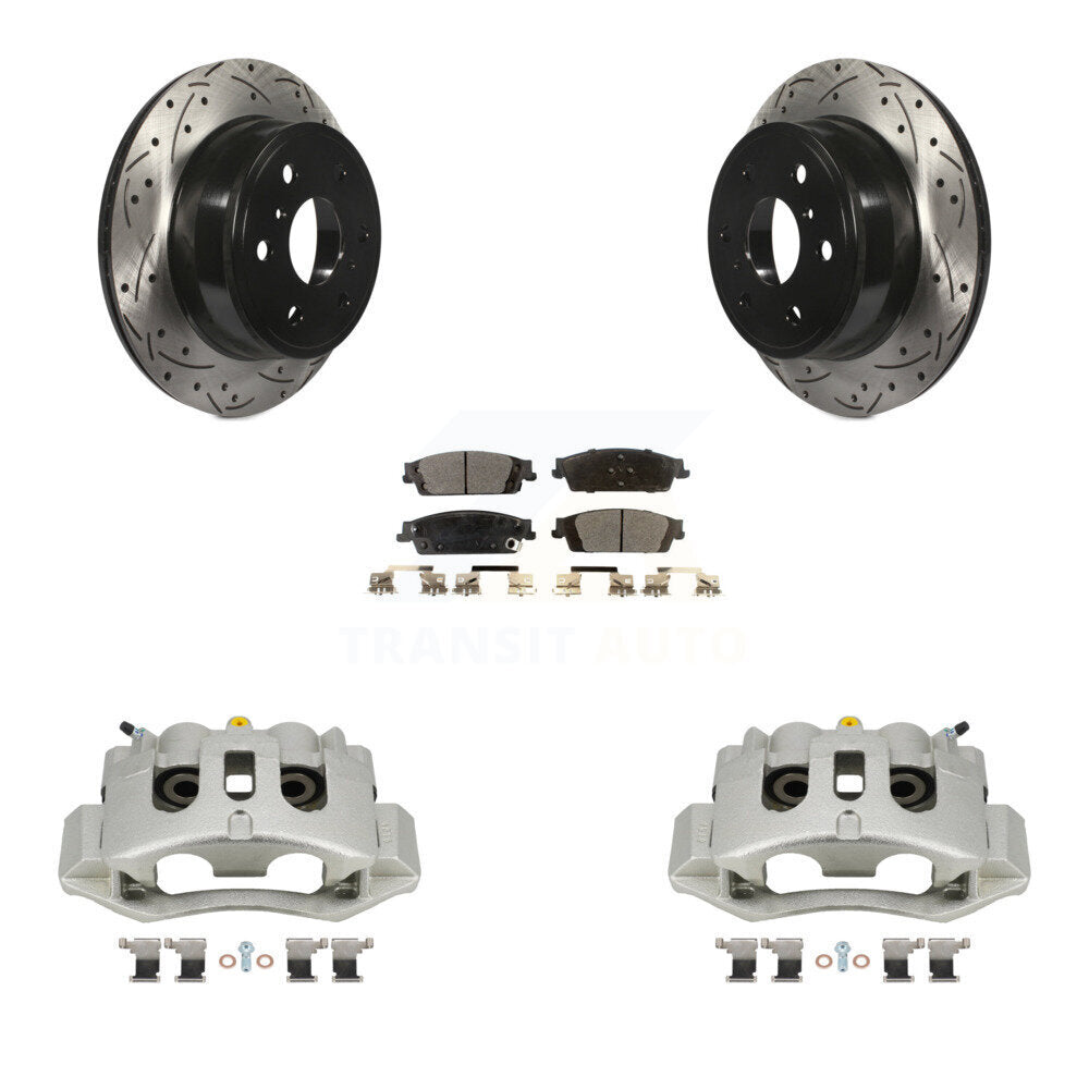 Transit Auto KCD-100491T Disc Brake Kit for 2016-2019 Chevrolet Suburban - Rear product image