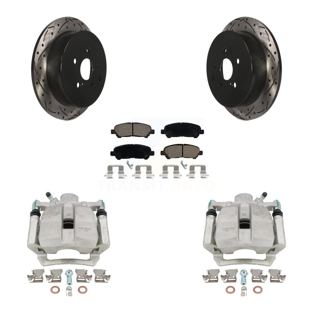 Transit Auto KCD-100492C Disc Brake Kit for 2014 Toyota Highlander - Rear product image
