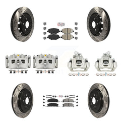Transit Auto KCD-100493N Disc Brake Kit for 2016 Lincoln MKS - Front and Rear product image