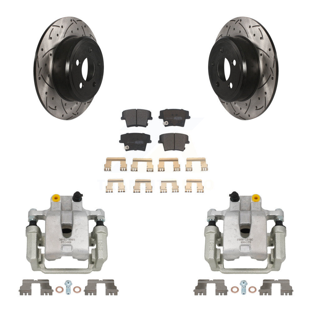 Transit Auto KCD-100493P Disc Brake Kit for 2005-2020 Dodge Charger, Chrysler 300, Dodge Challenger & more - Rear product image